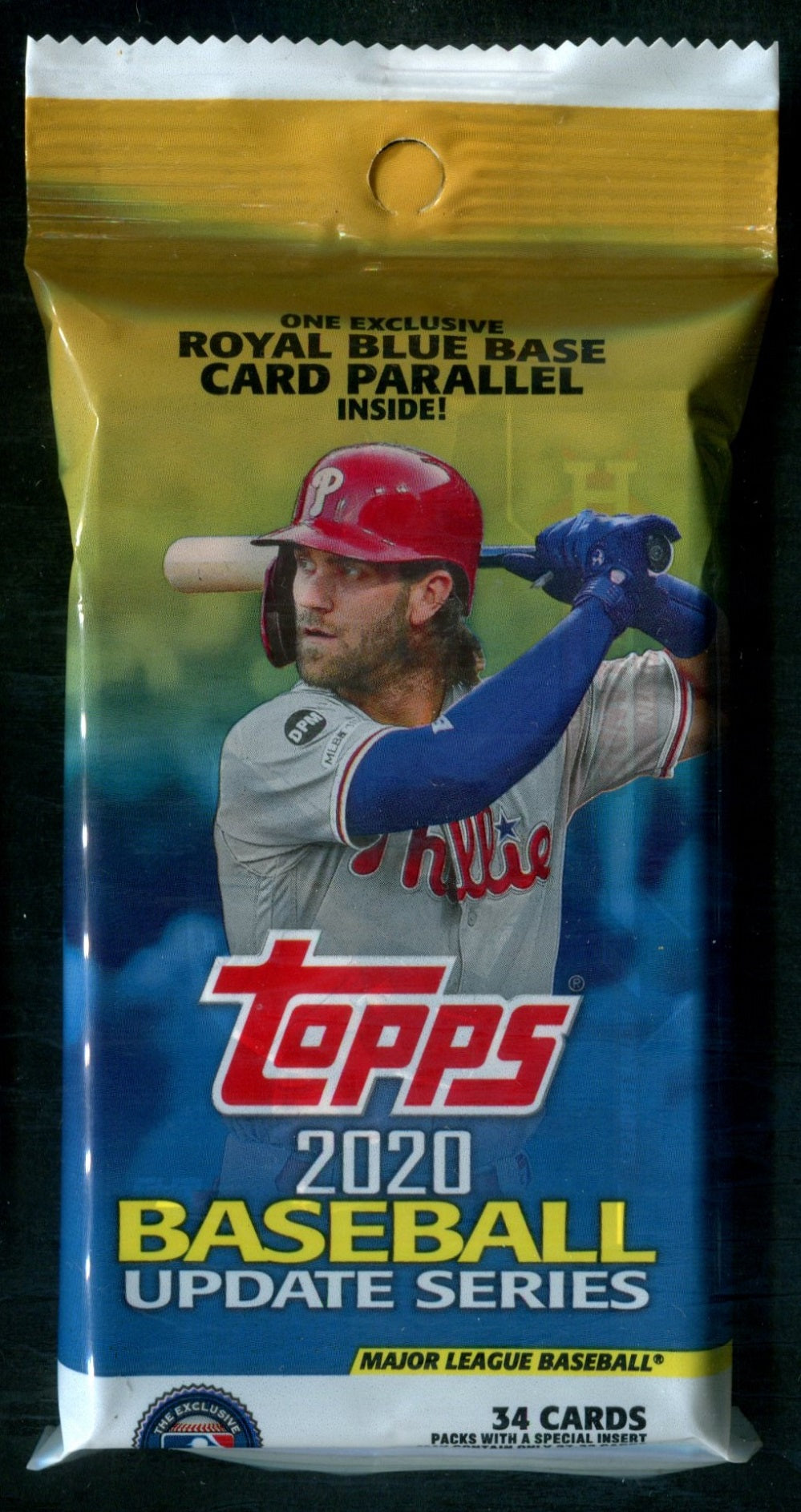 2020 Topps Baseball Update Series Unopened Hanger Pack (34)