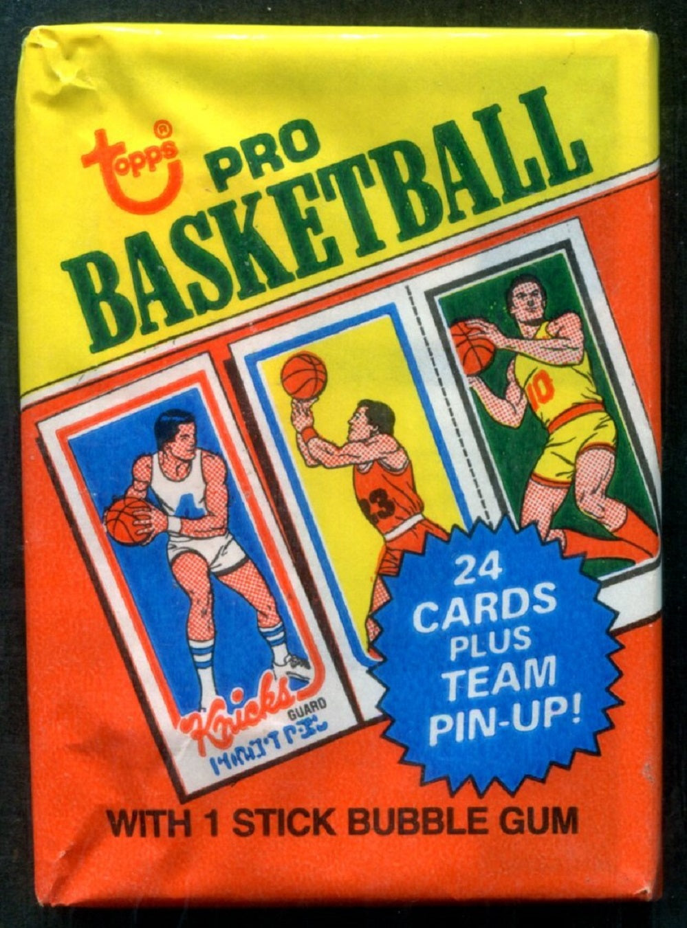 1980 1980/81 Topps Basketball Unopened Wax Pack (8)