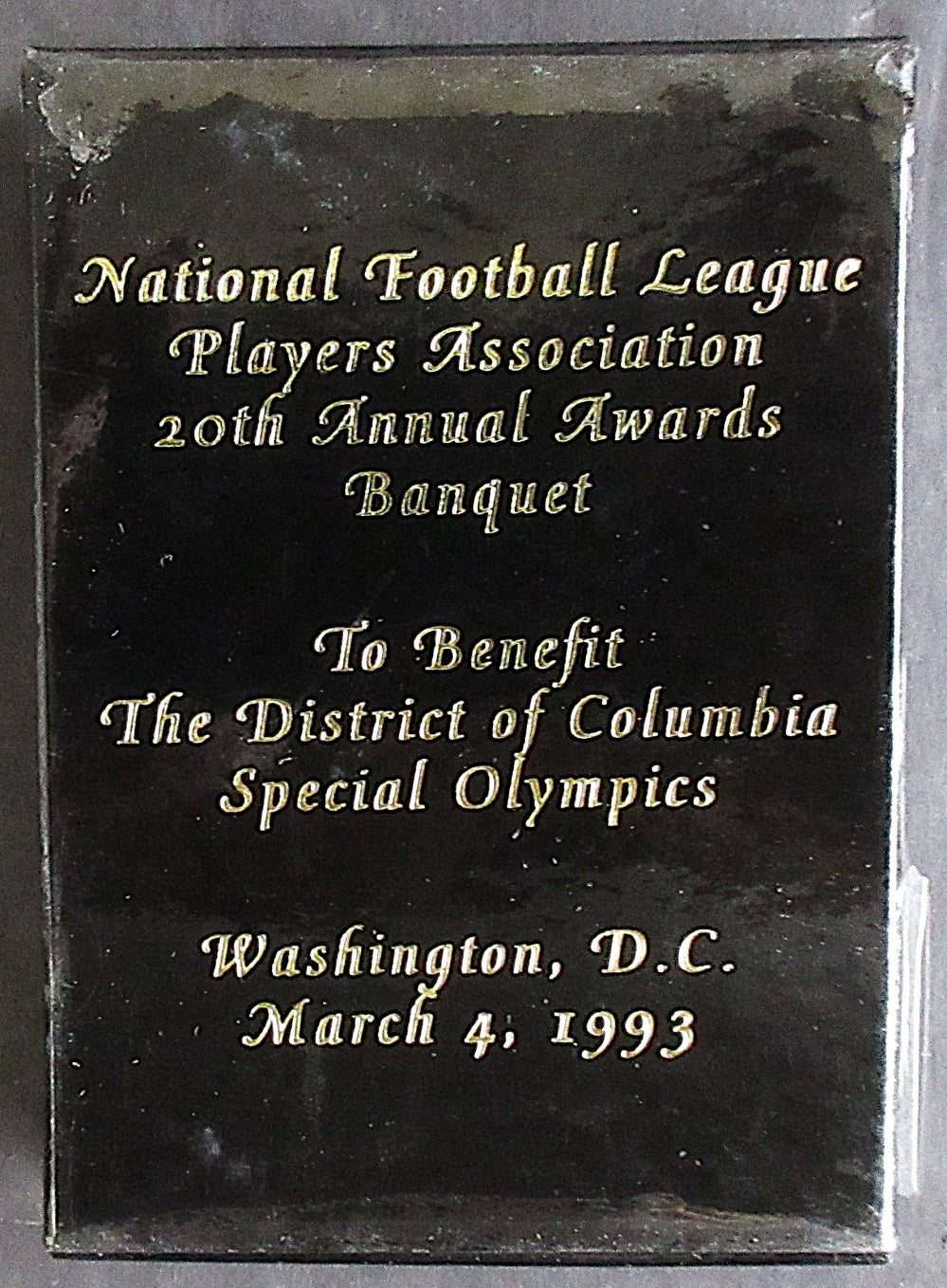 1993 Action Packed Football NFLPA Awards Dinner Factory Set (17) (Read)