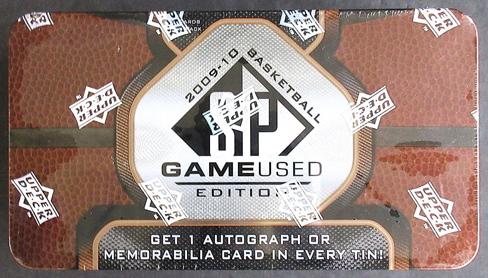 2009/10 Upper Deck SP Game Used Basketball Box (Tin) (3/5)