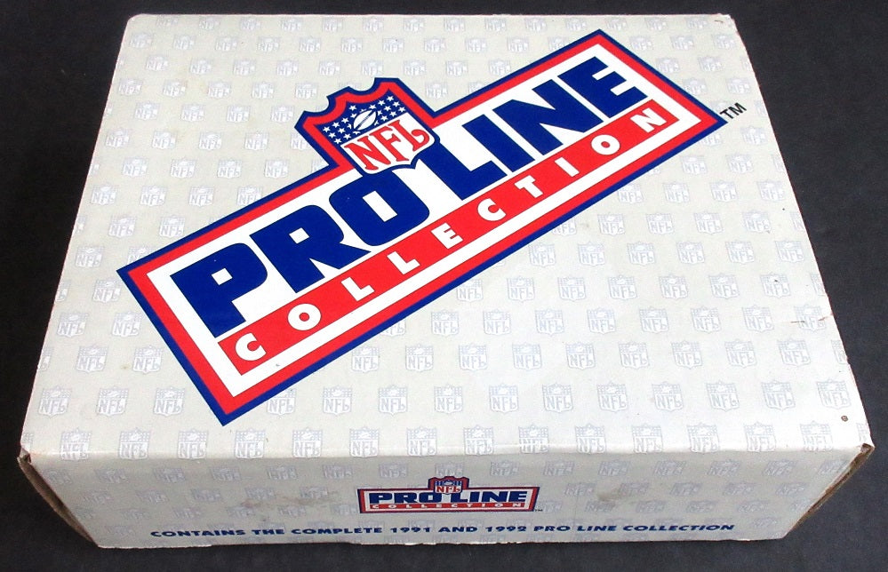 1991 1992 Pro Line Football Factory Set