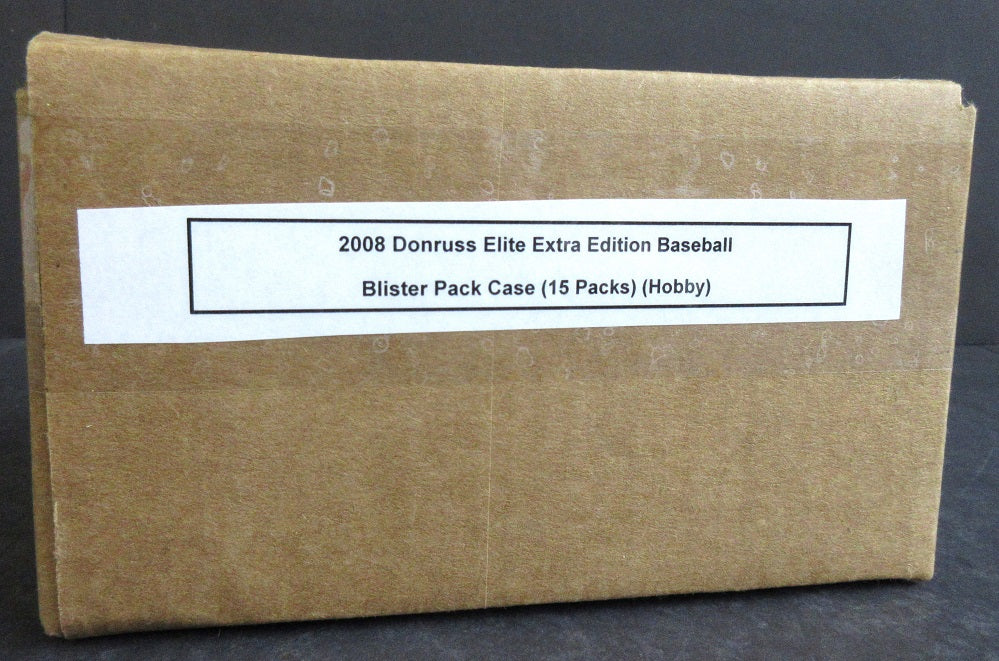 2008 Donruss Elite Extra Edition Baseball Blister Pack Case (Hobby) (15 Packs)