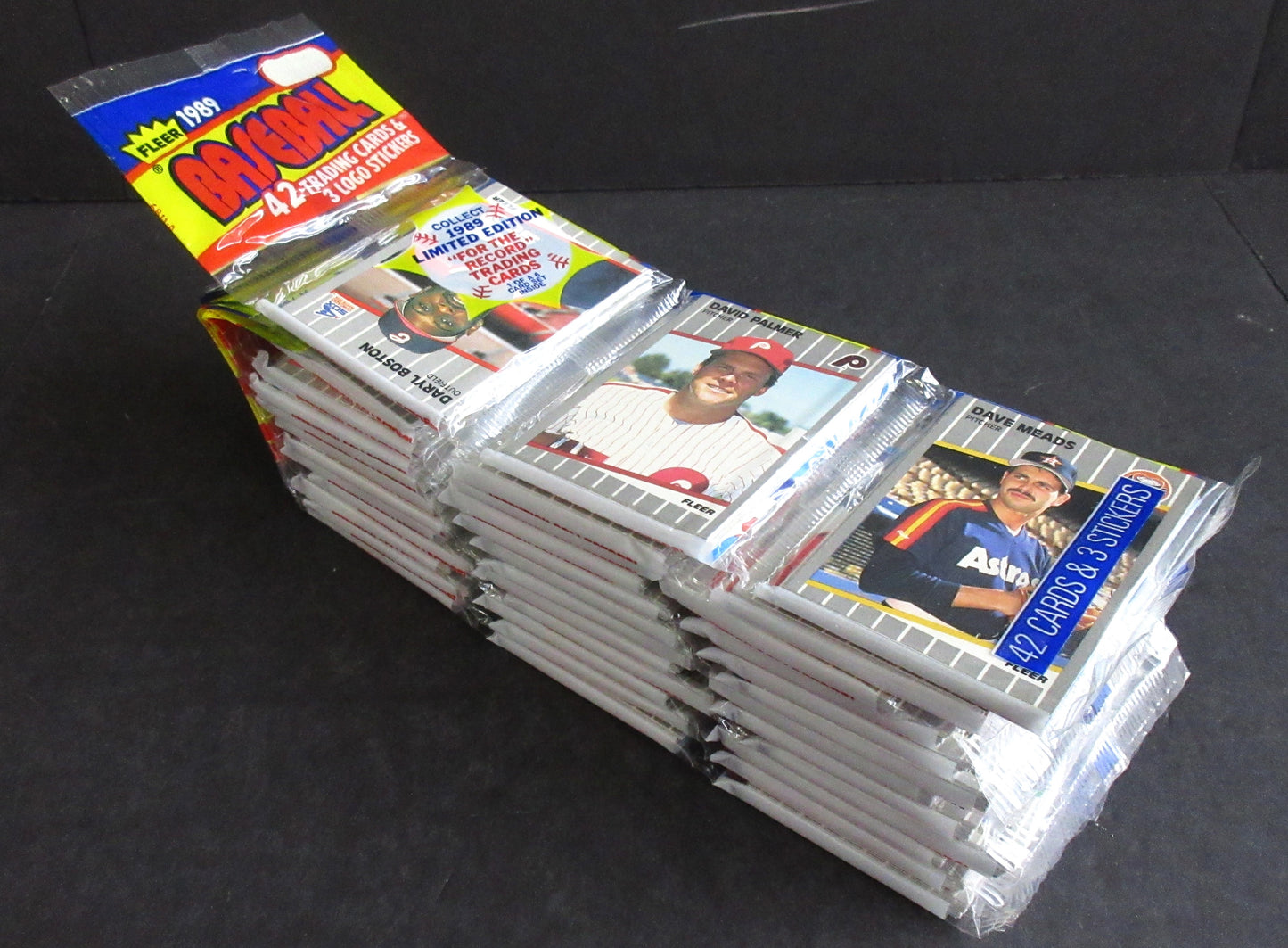 1989 Fleer Baseball Unopened Rack Pack (Lot of 12)
