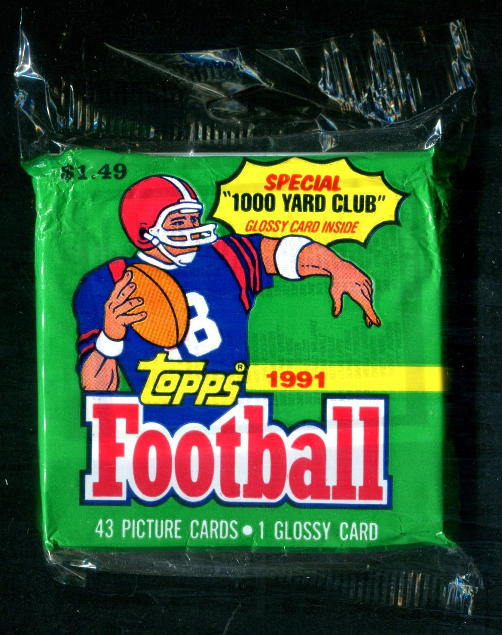 1991 Topps Football Unopened Jumbo Pack (Pre-Priced) (43)