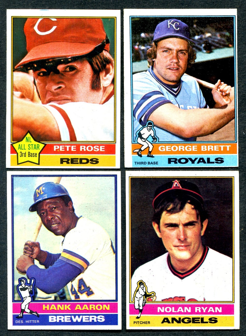 1976 Topps Baseball Complete Set VG/EX EX (660) (24-520)