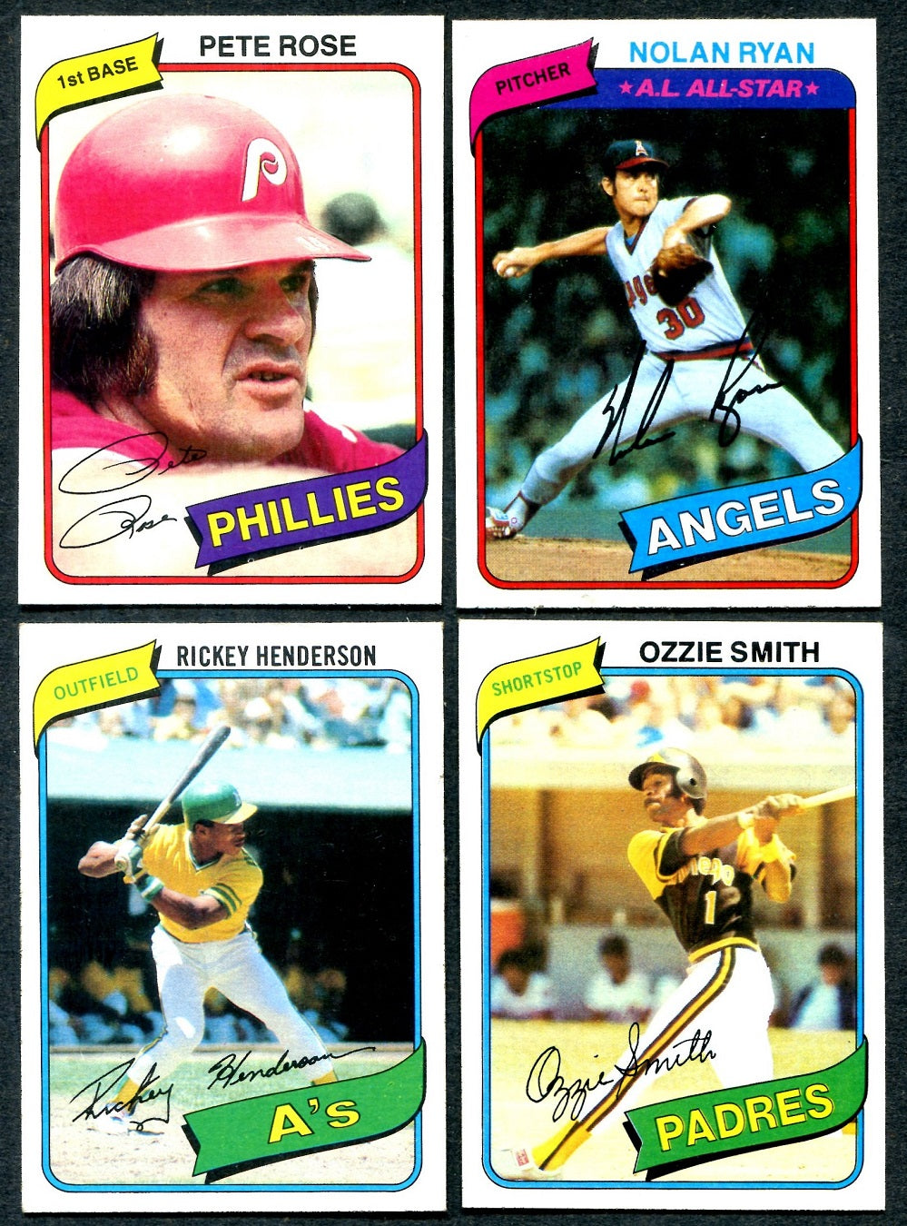 1980 Topps Baseball Complete Set EX EX/MT (726) (24-523)