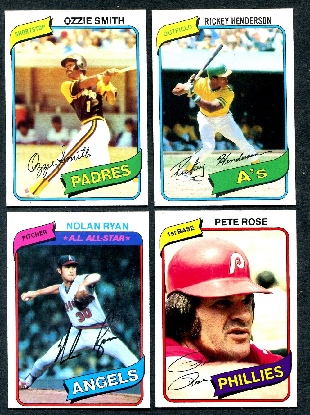 1980 Topps Baseball Complete Set EX/MT NM (726) (24-524)