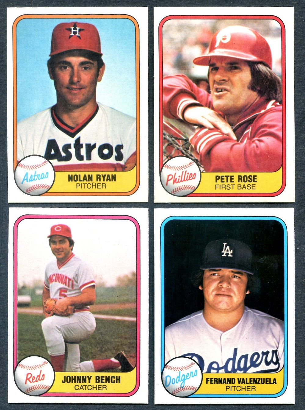 1981 Fleer Baseball Complete Set NM (660) (24-525)