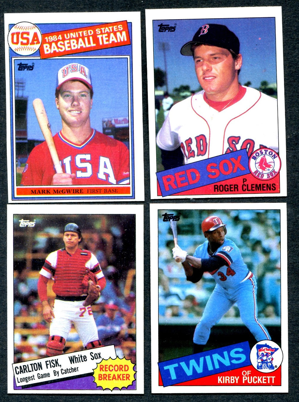 1985 Topps Baseball Complete Set EX NM (792) (24-527)