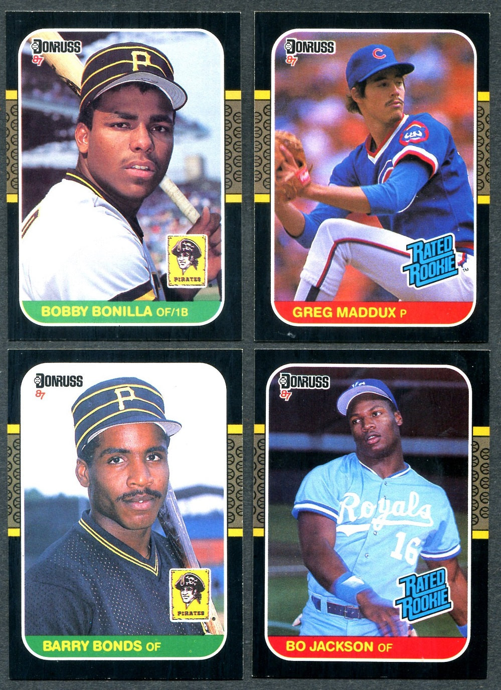 1987 Donruss Baseball Complete Set NM (660) (24-529)