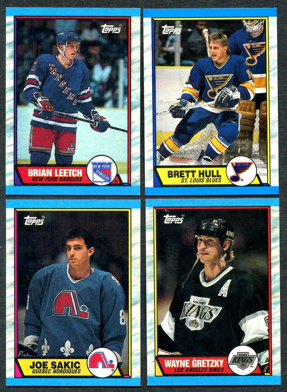 1989/90 Topps Hockey Complete Set NM (198) (24-538)