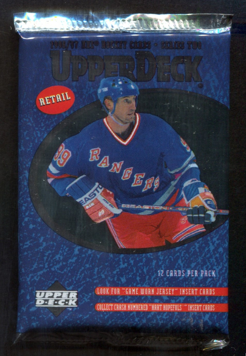 1996/97 Upper Deck Hockey Unopened Series 2 Pack (Retail) (12)