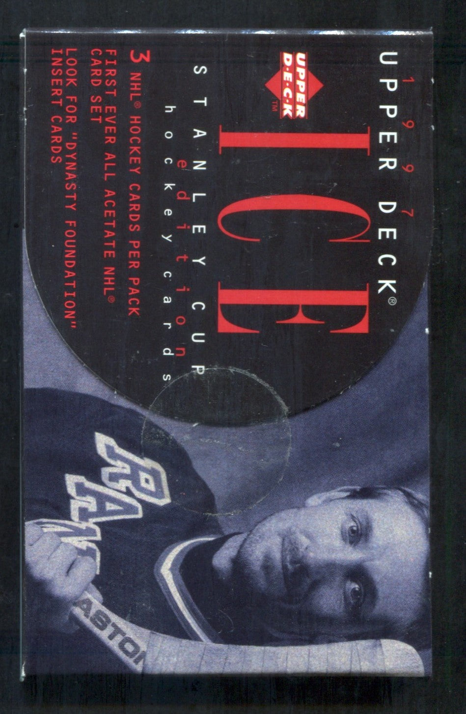 1996/97 Upper Deck Ice Hockey Unopened Pack (3)