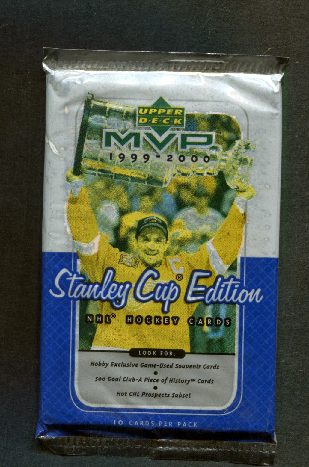 1999/00 Upper Deck MVP Stanley Cup Edition Hockey Unopened Pack (10)