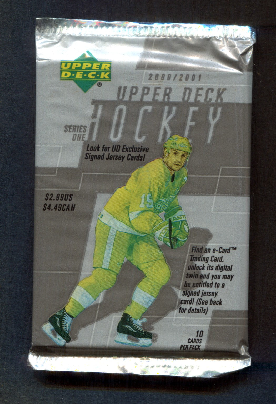 2000/01 Upper Deck Hockey Unopened Series 1 Pack (Retail) (Pre-Priced) (10)