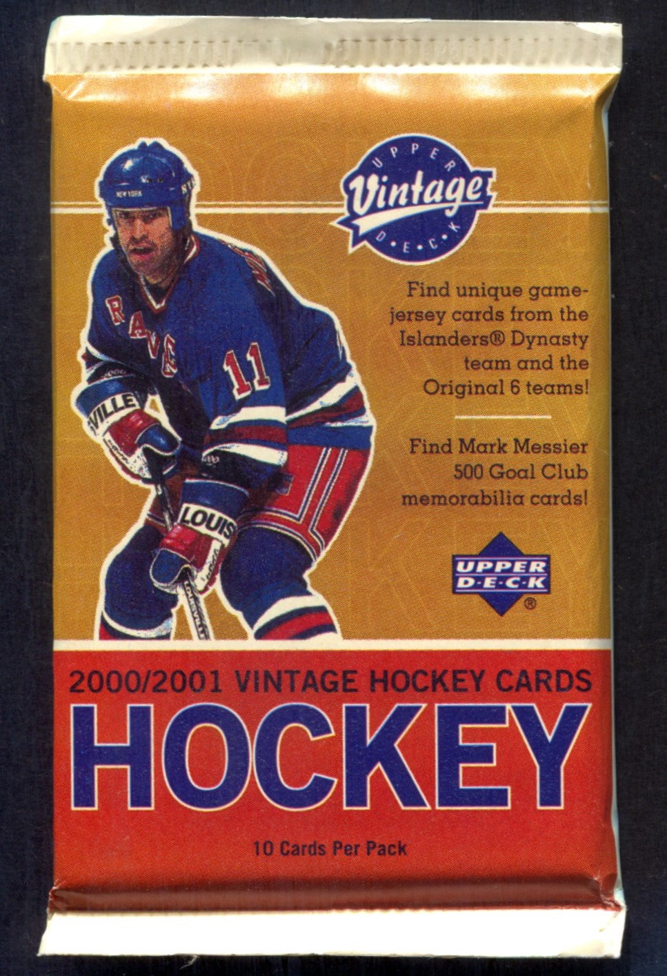 2000/01 Upper Deck Vintage Hockey Unopened Pack (10)