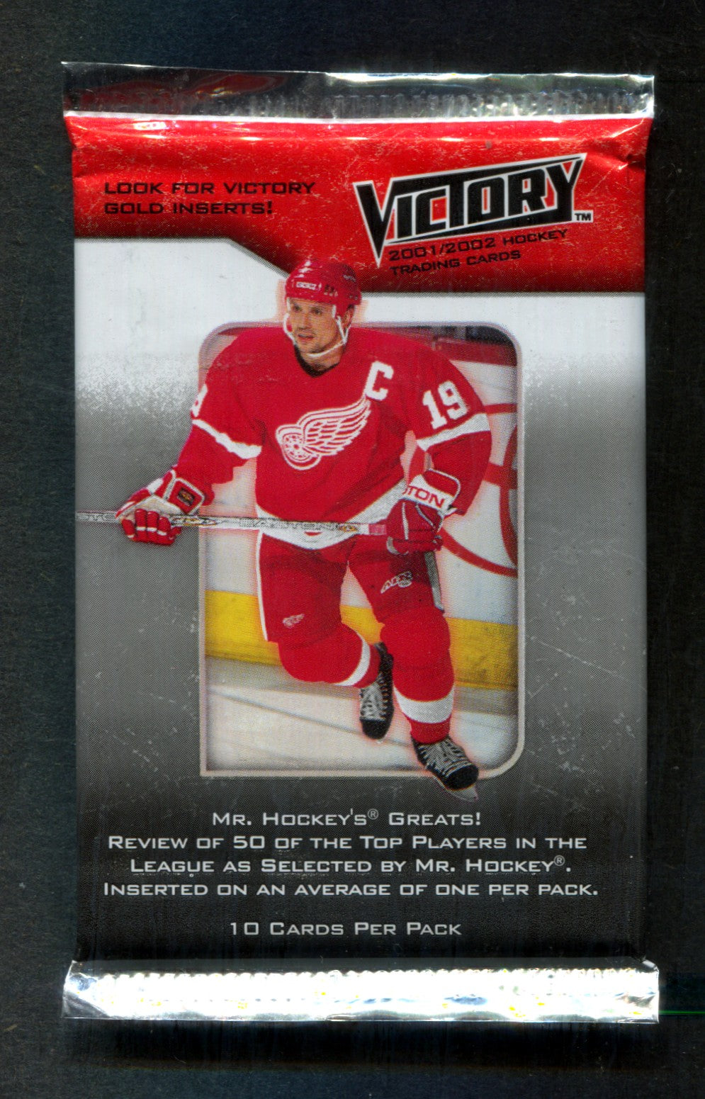 2001/02 Upper Deck Victory Hockey Unopened Pack (10)