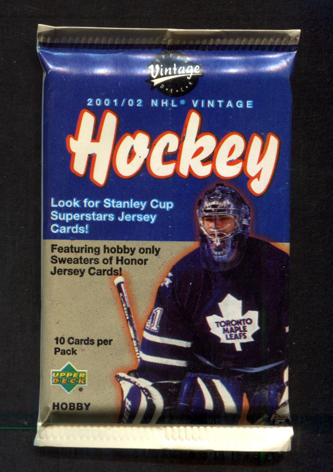 2001/02 Upper Deck Vintage Hockey Unopened Pack (Hobby) (10)