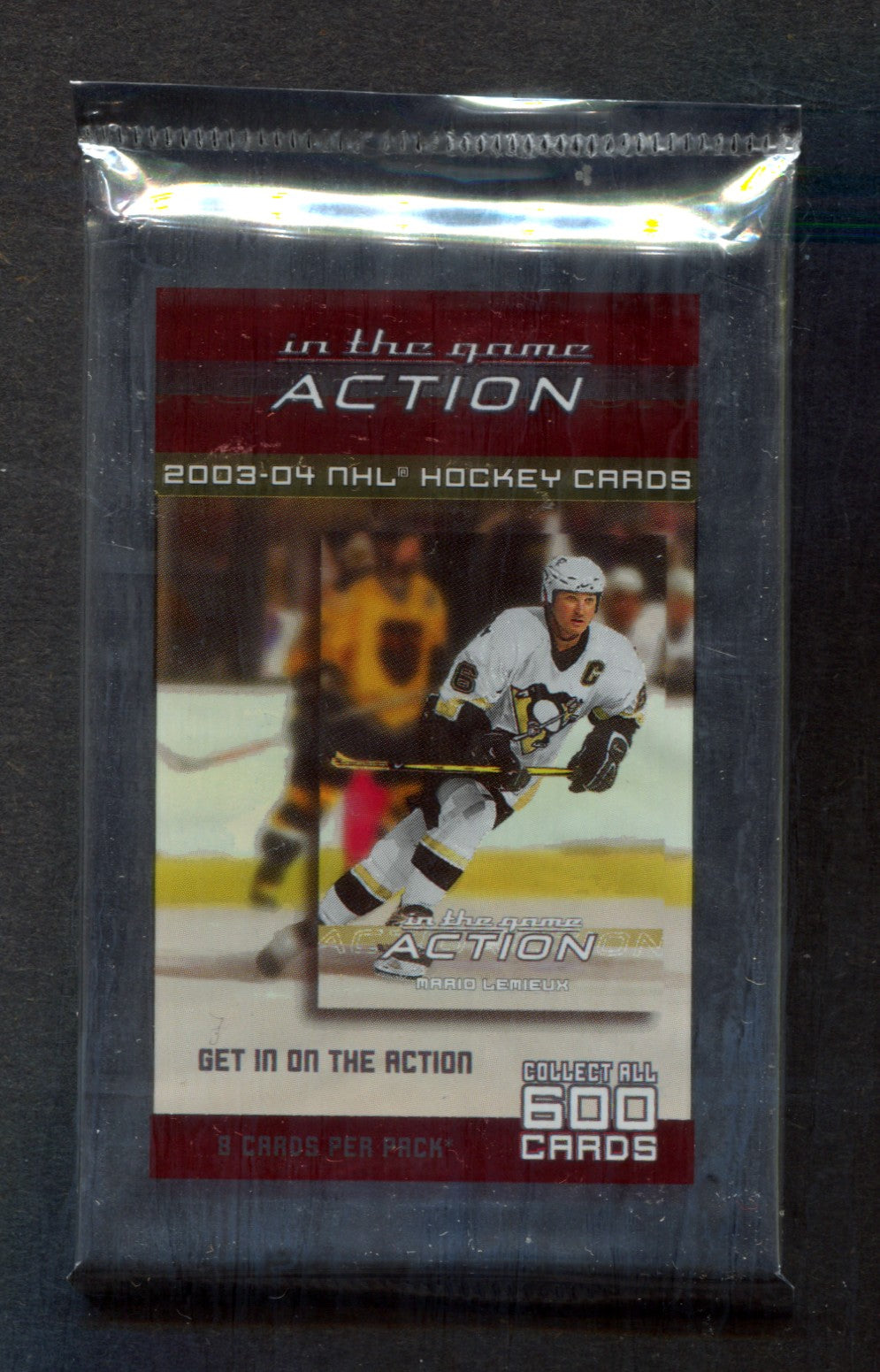2003/04 In the Game Action Hockey Unopened Pack (8)