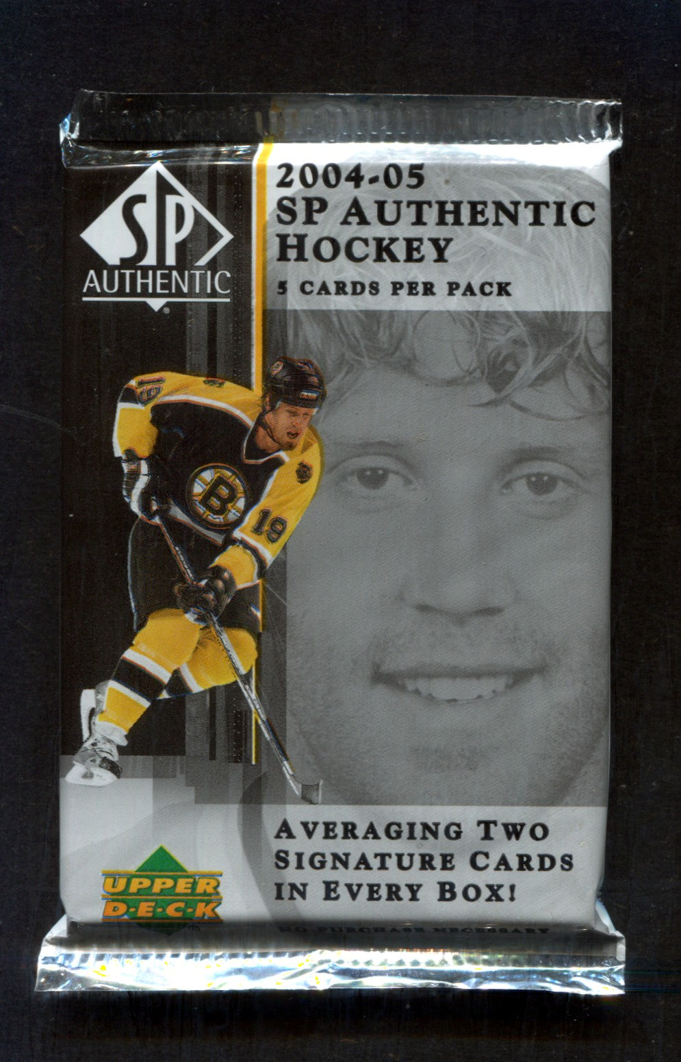 2004/05 Upper Deck SP Authentic Hockey Unopened Pack (5)