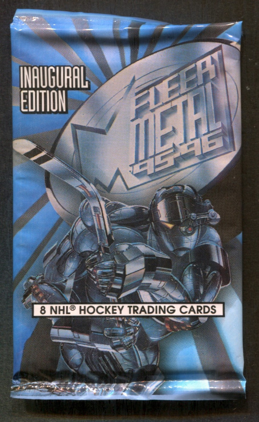1995/96 Fleer Metal Hockey Unopened Pack (8)