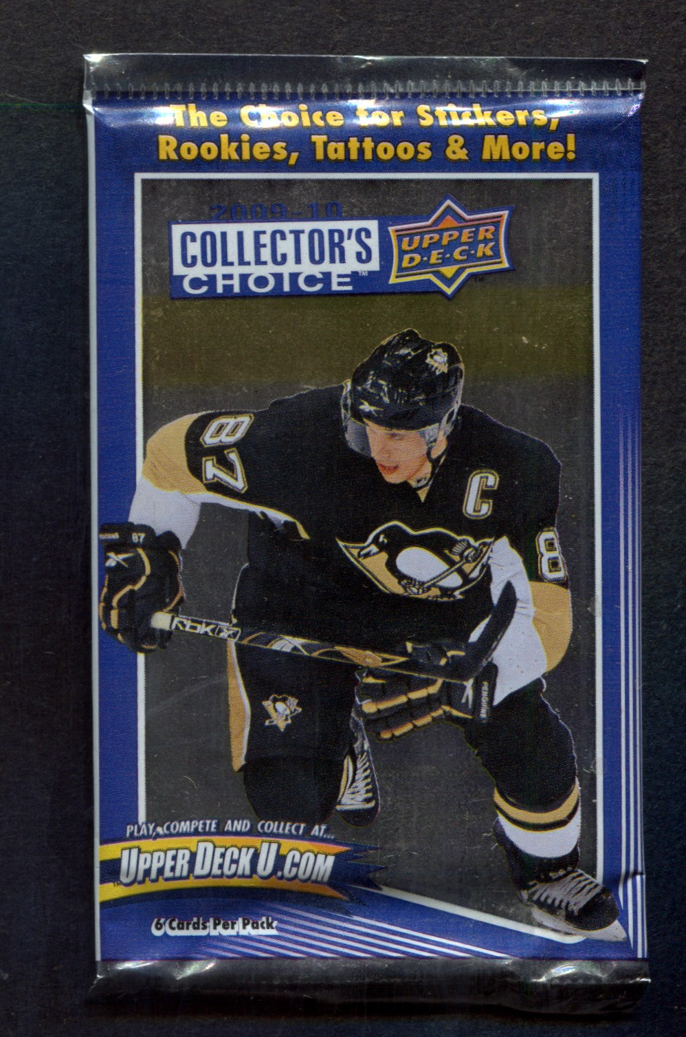 2009/10 Upper Deck Collector's Choice Hockey Unopened Pack (6)