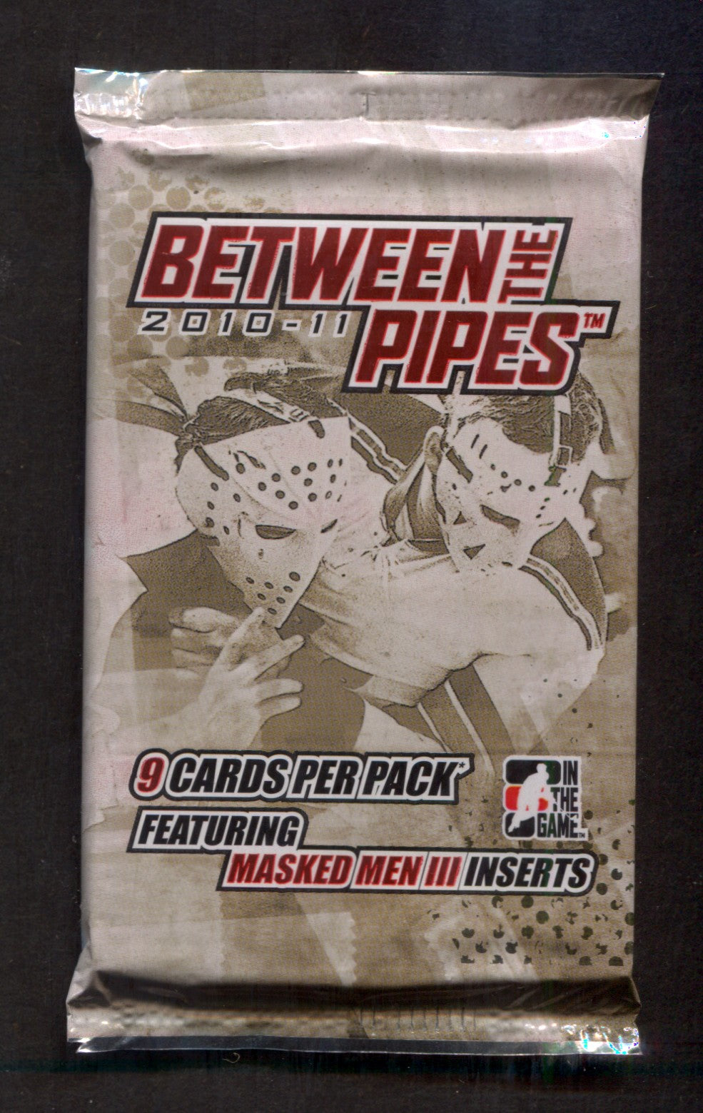 2010/11 In the Game Between the Pipes Hockey Unopened Pack (9)