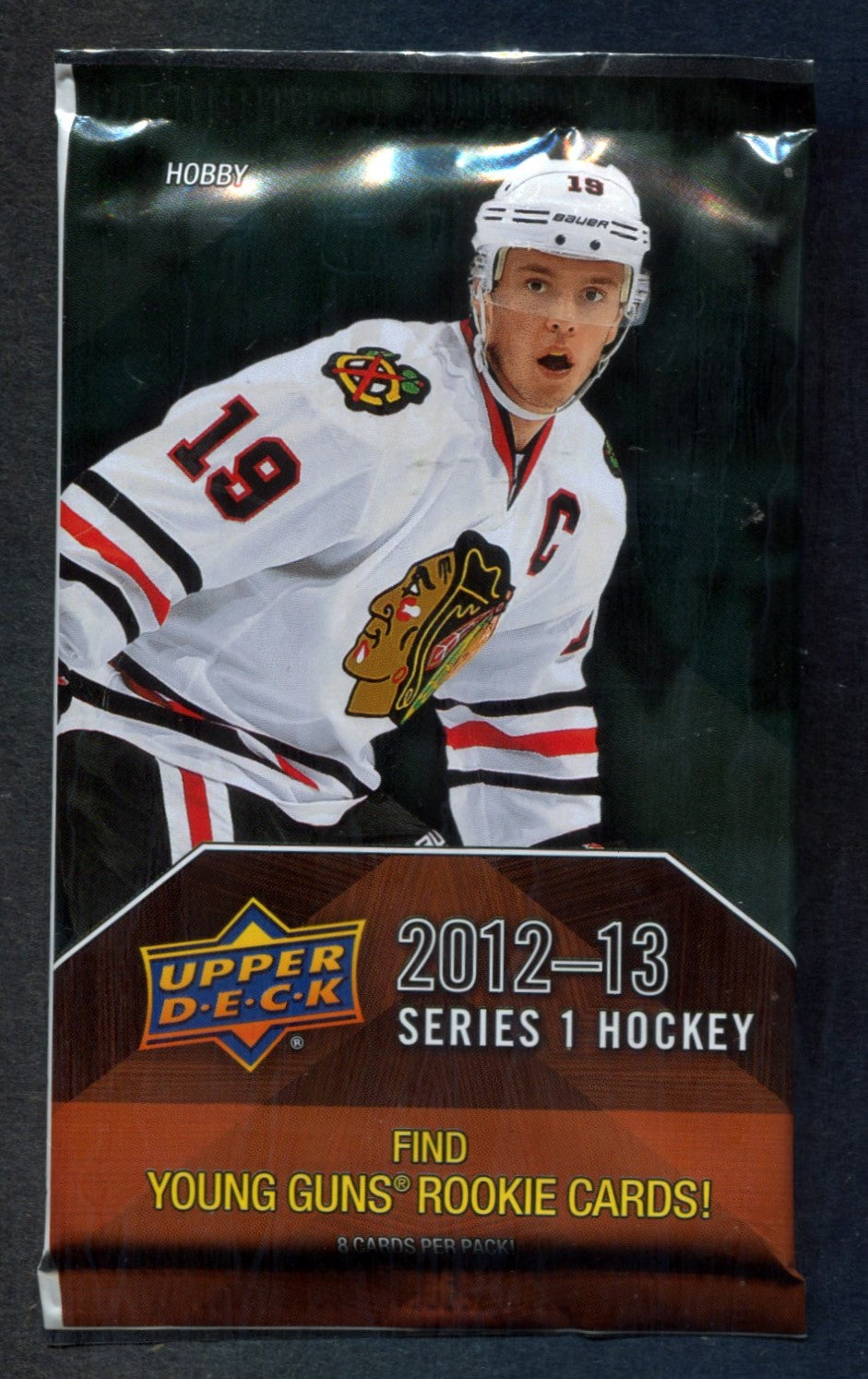 2012/13 Upper Deck Hockey Unopened Series 1 Pack (Hobby) (8)