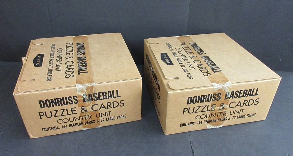 1986 Donruss Baseball Display Case (288/144) (Sealed) (Read)