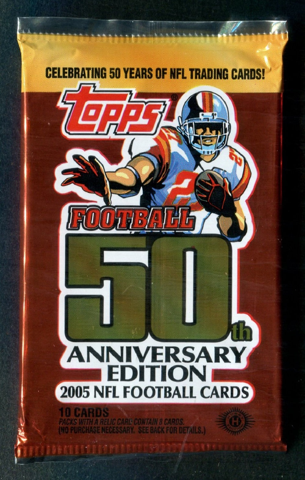 2005 Topps Football Unopened Pack (Hobby) (PS) (10)
