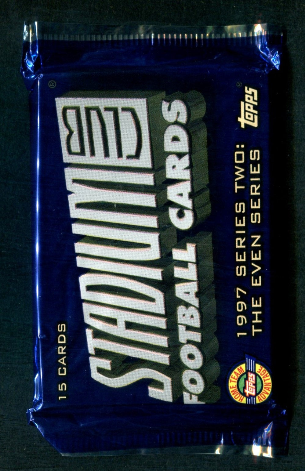 1997 Topps Stadium Club Football Unopened Series 2 "The Evens" Jumbo Pack (HTA) (15)