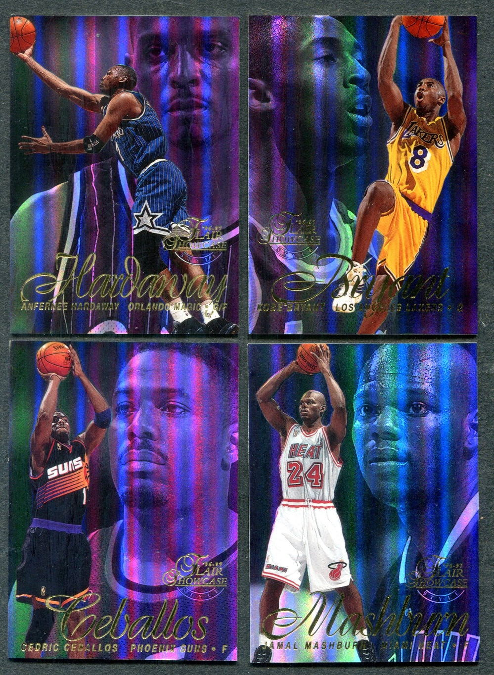 1996/97 Flair Showcase Row 2 Basketball Complete Set (90)