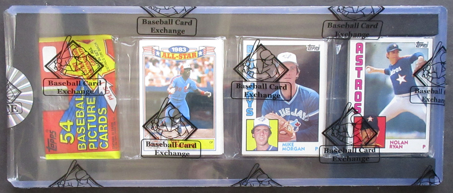1984 Topps Baseball Unopened Rack Pack (BBCE) (Nolan Ryan Top) (26122)