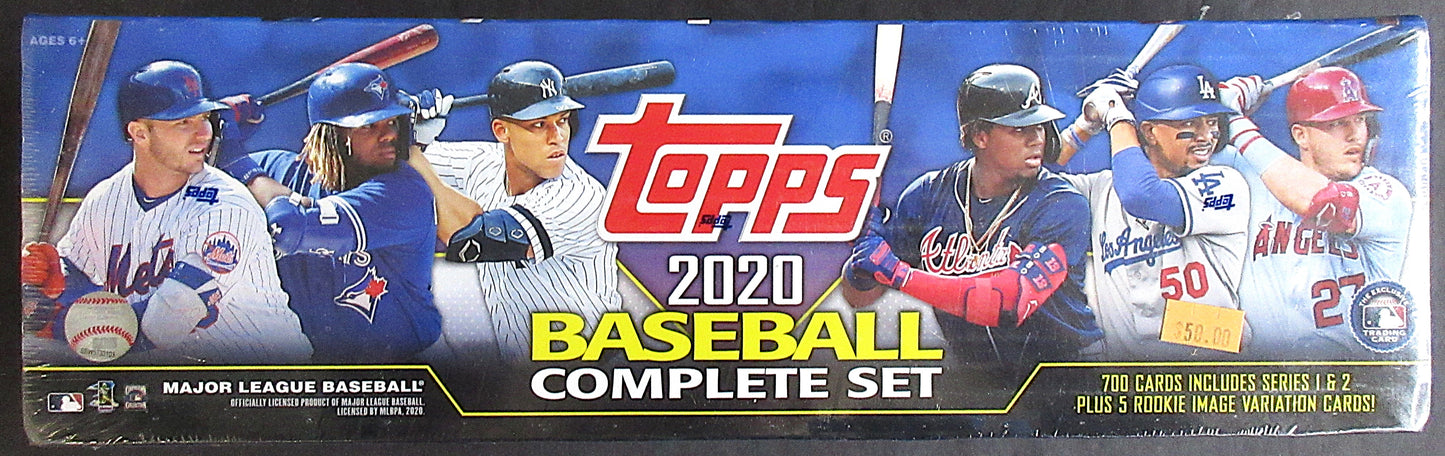 2020 Topps Baseball Factory Set (Retail) (Blue)