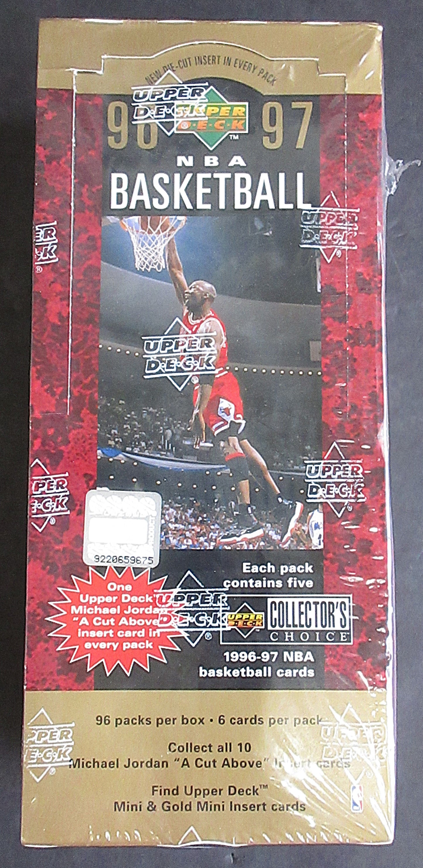 1996/97 Upper Deck Collector's Choice Basketball Unopened Box (96/5/1)