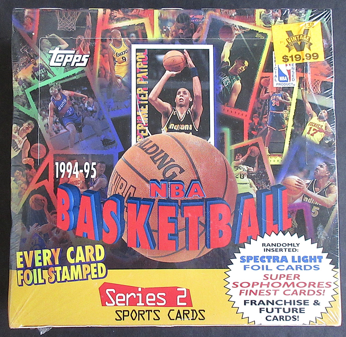 1994/95 Topps Basketball Series 2 Jumbo Box (24/24)