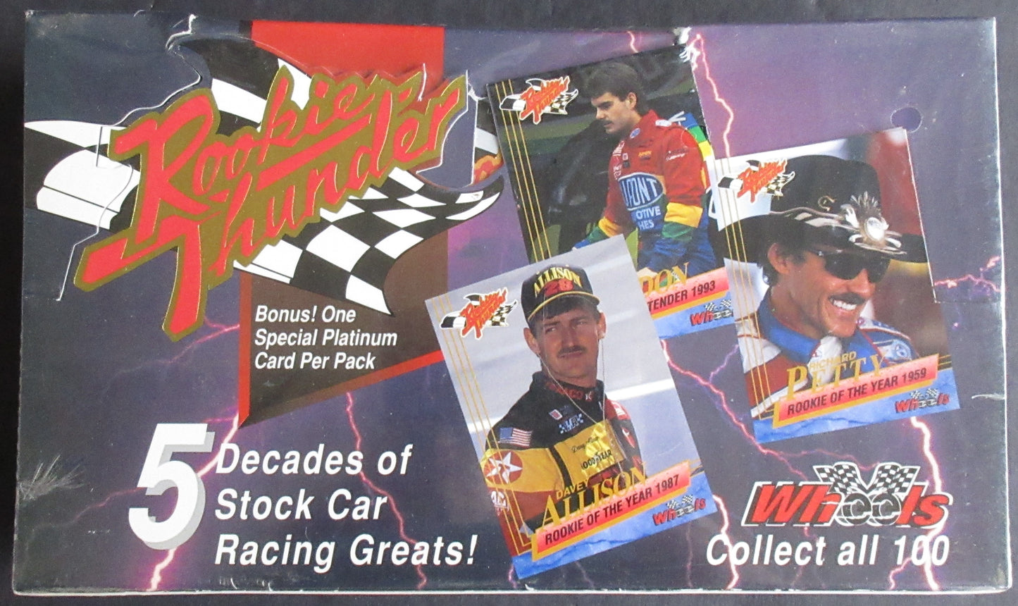 1993 Wheels Rookie Thunder Racing Box (24/8)