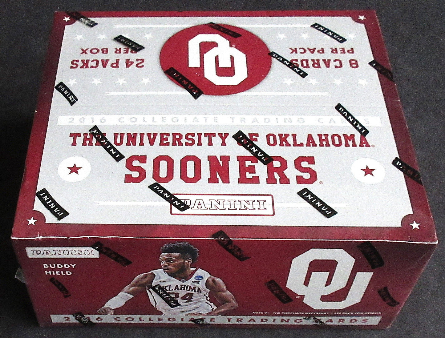 2016 Panini University of Oklahoma Sooners Collegiate Multi-Sport Box (24/8)