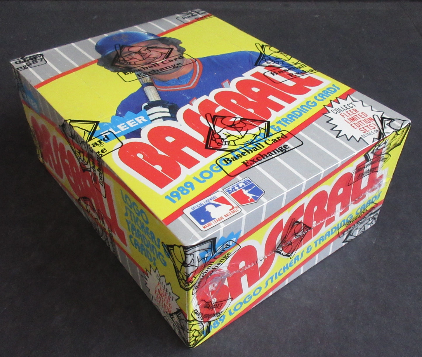 1989 Fleer Baseball Unopened Wax Box (FASC) (Code 91631)