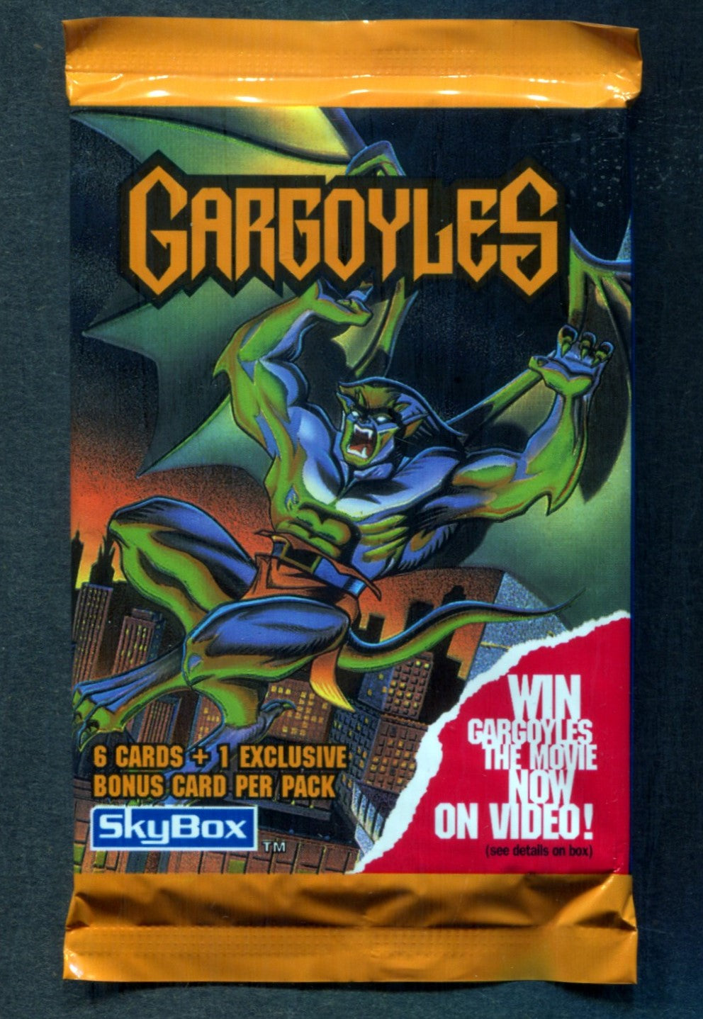 1995 Skybox Gargoyles Unopened Pack (6)