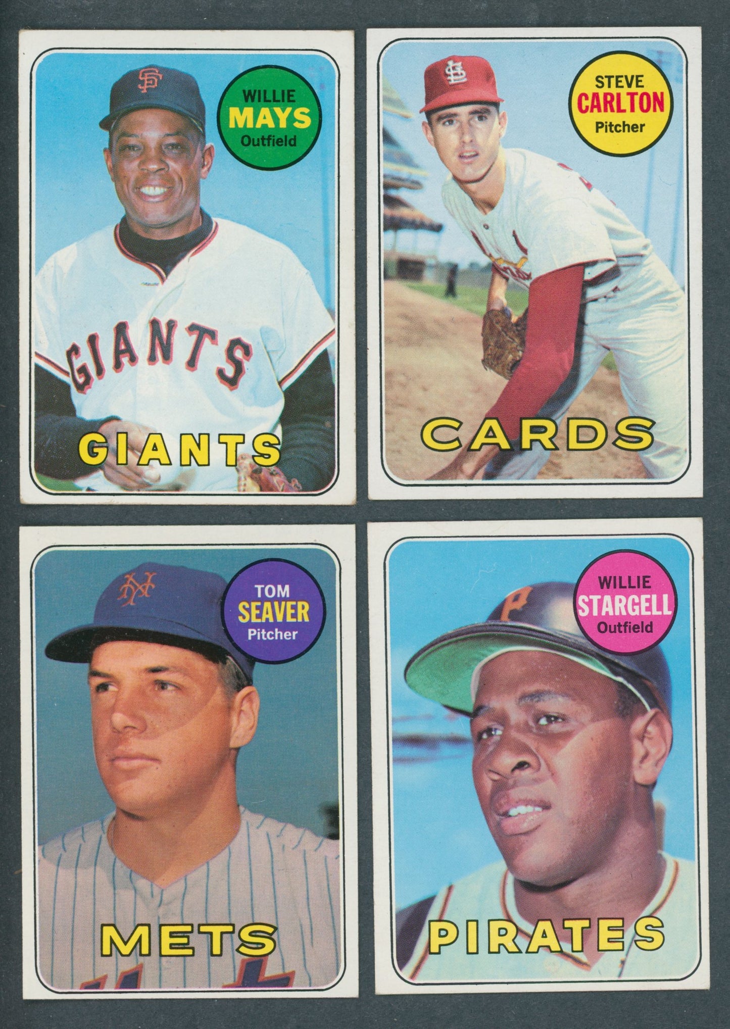 1969 Topps Baseball Near Set EX NM (660/664) (23-506)