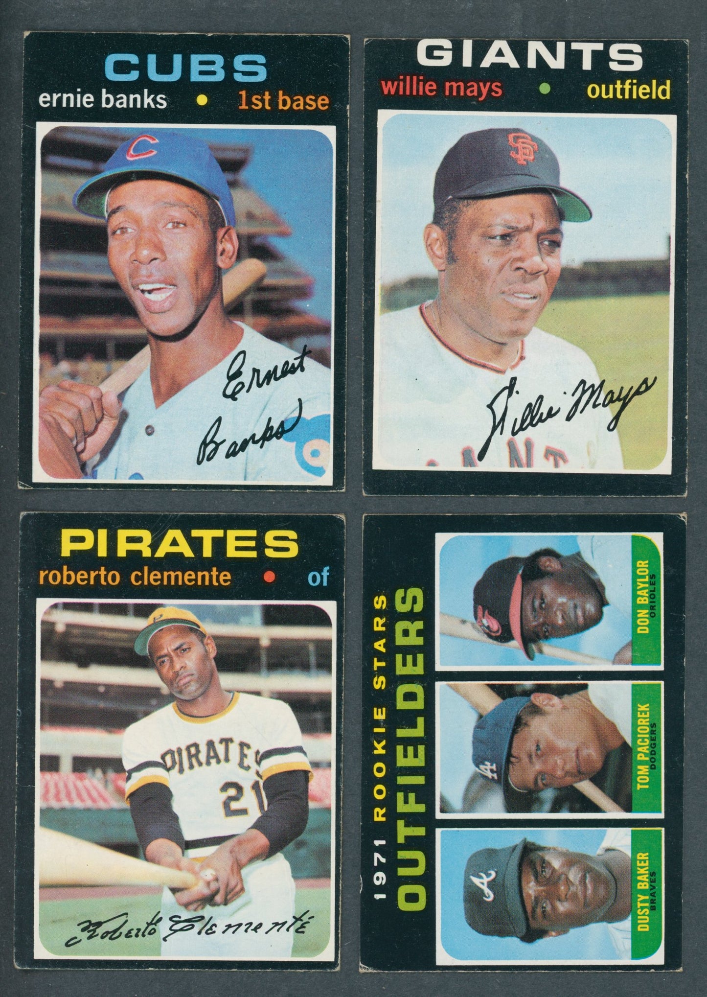 1971 Topps Baseball Complete Set GD VG (752) (23-508)