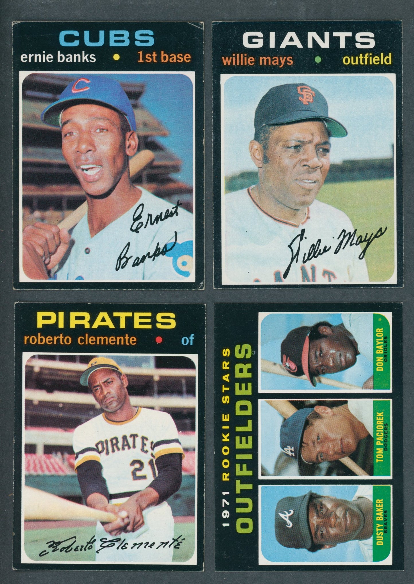 1971 Topps Baseball Complete Set EX (752) (23-509)