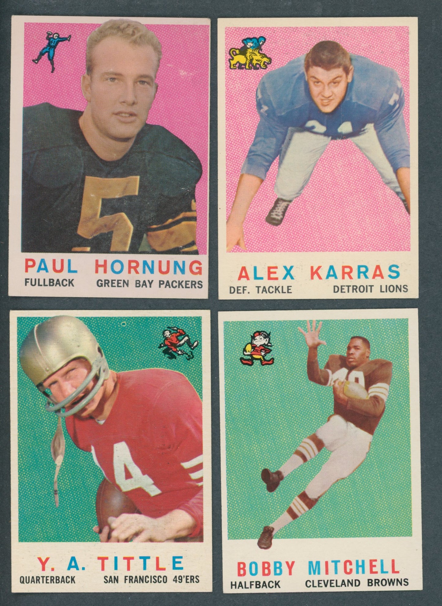 1959 Topps Football Complete Set EX EX/MT (176) (23-513)