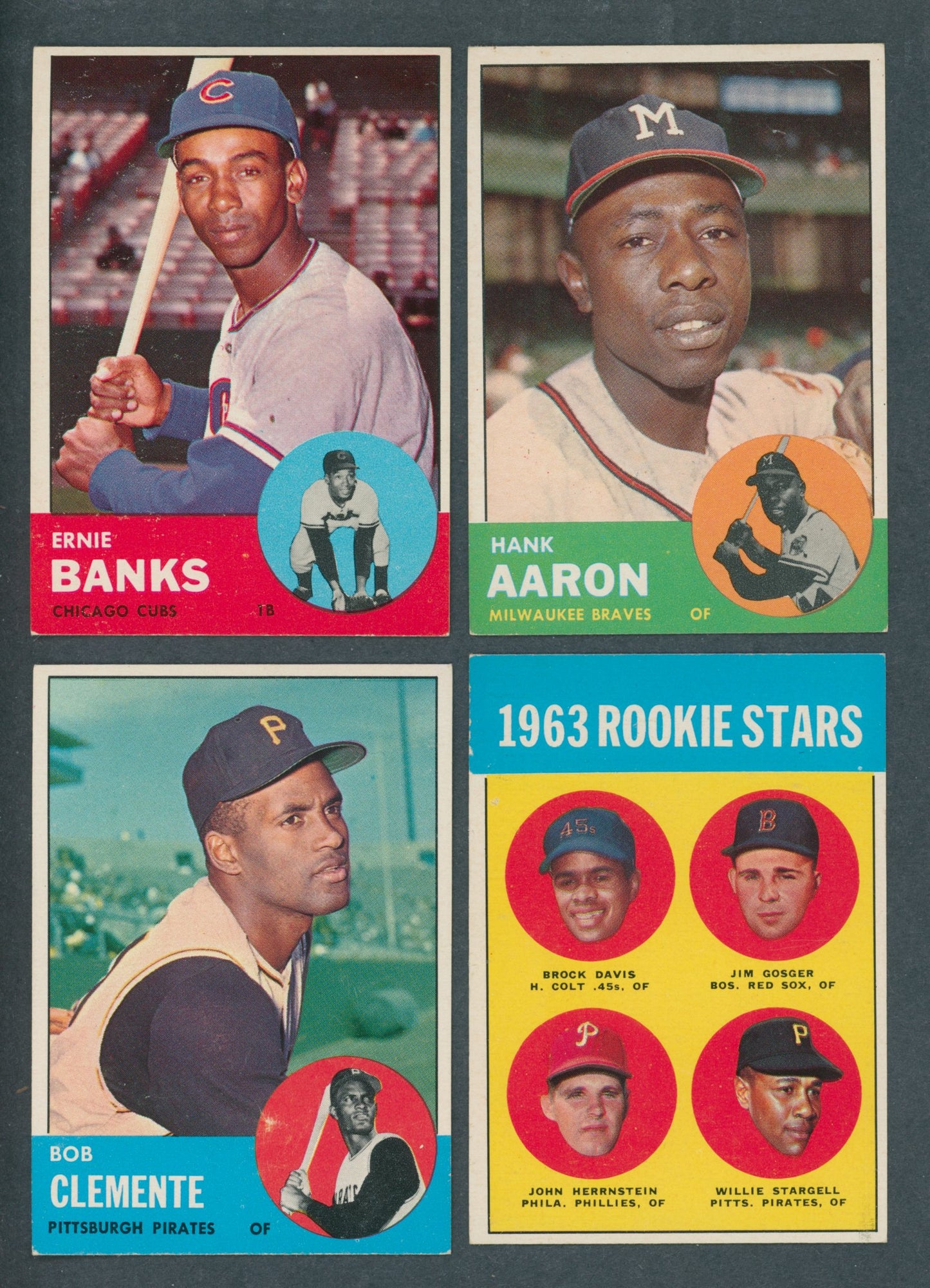1963 Topps Baseball Near Set EX NM (575/576) (23-503)