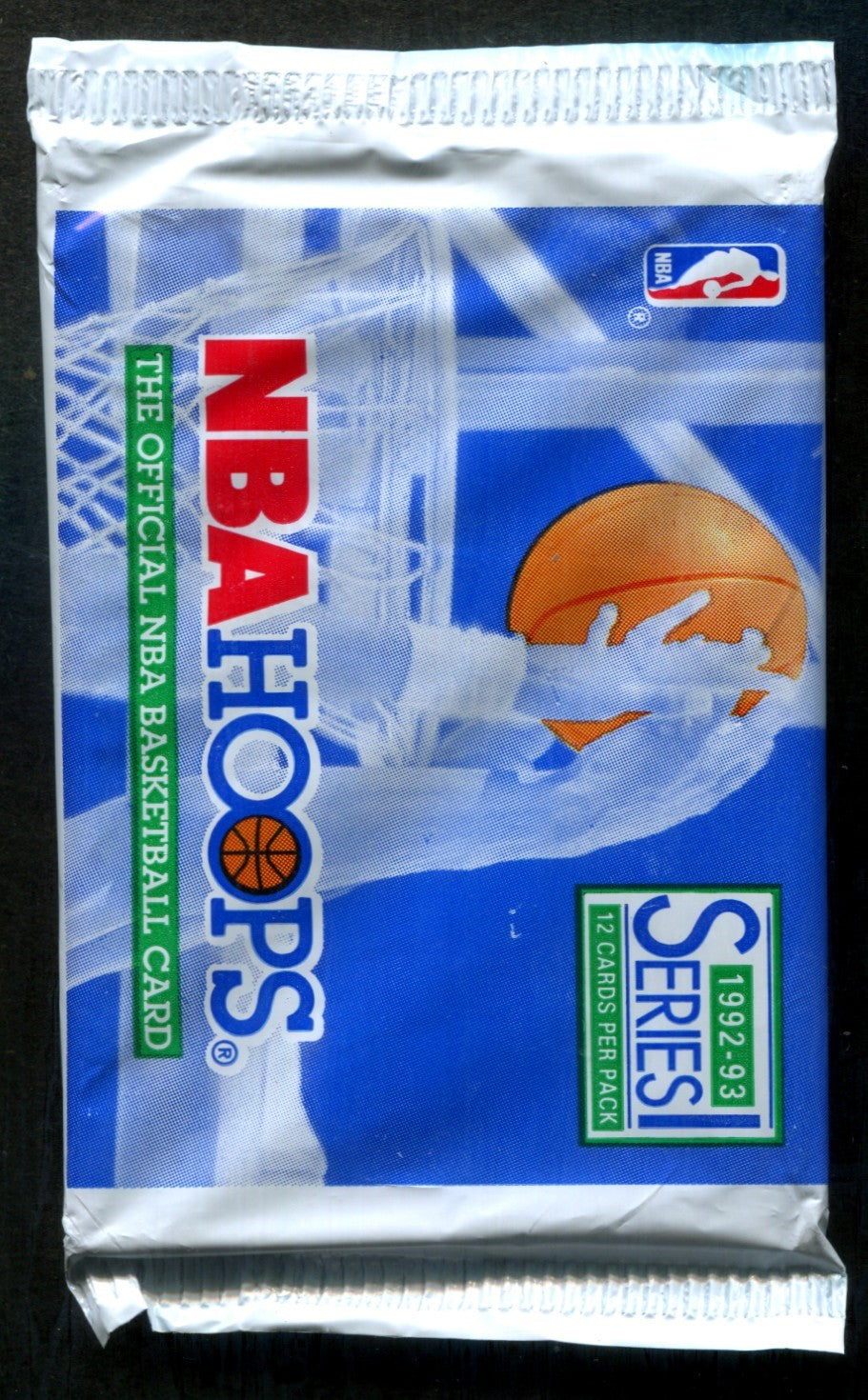 1992/93 Hoops Basketball Unopened Series 1 Pack (12)