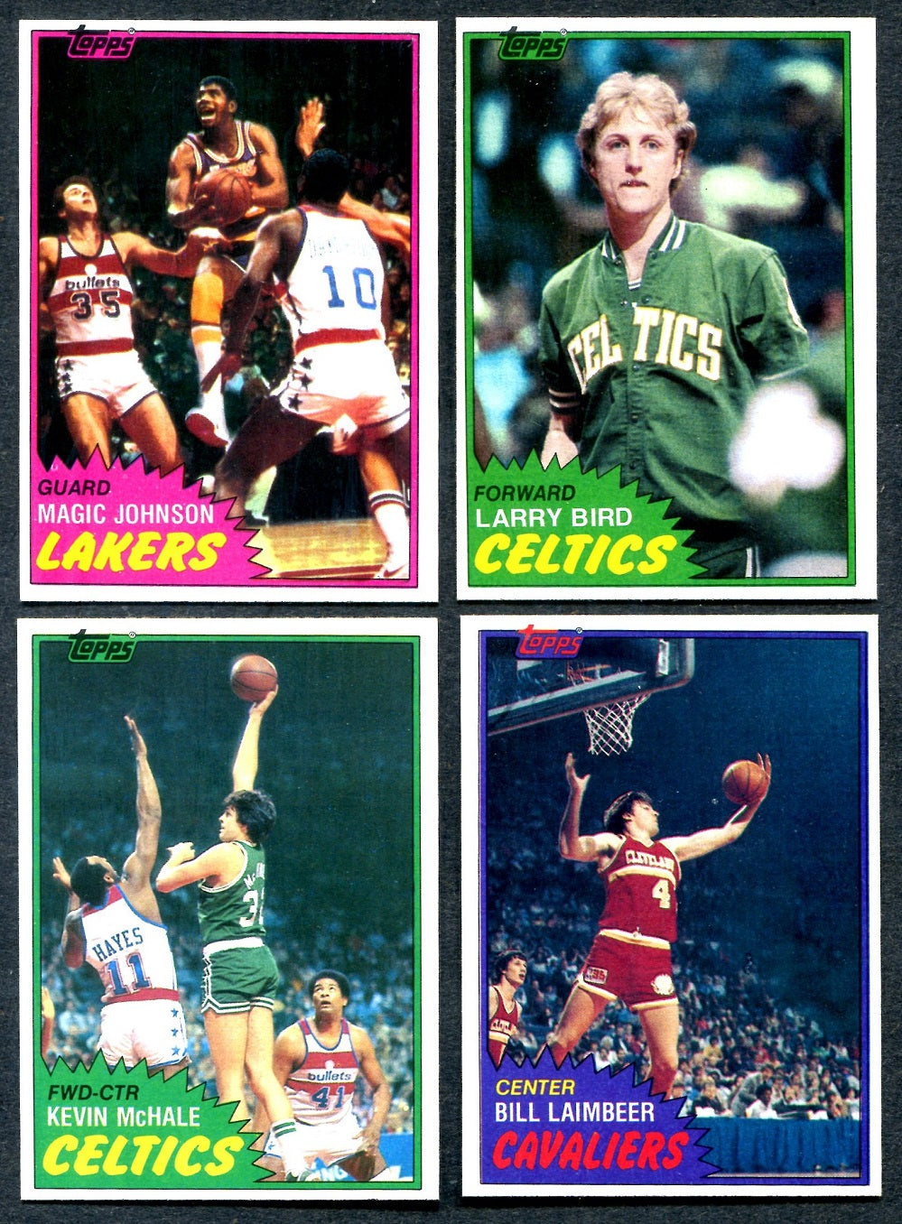 1981/82 Topps Basketball Complete Set EX/MT (198) (24-614)