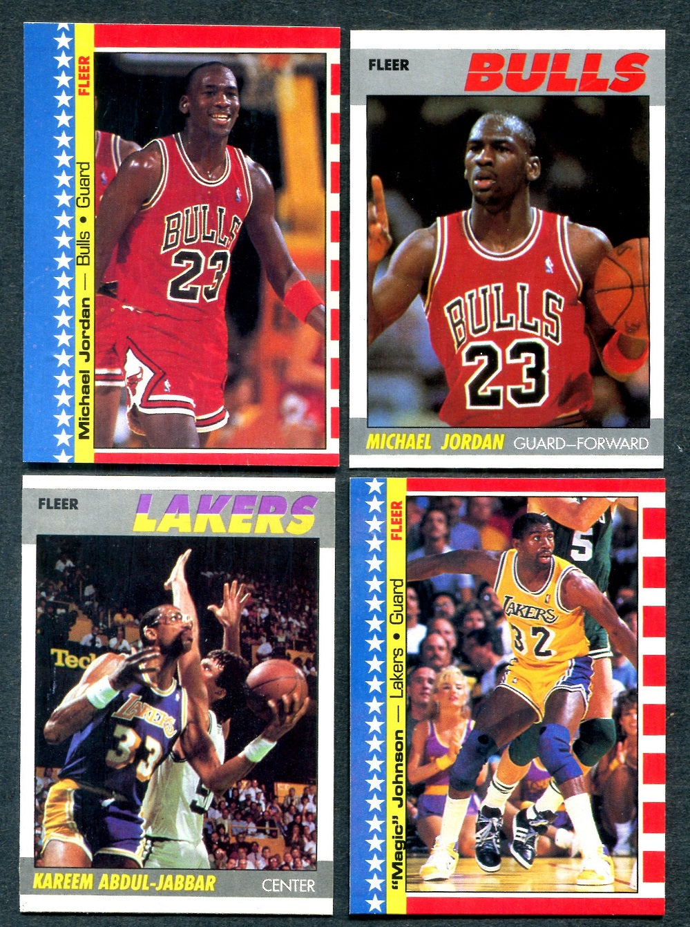 1987/88 Fleer Basketball Complete Set NM (132) (24-615)