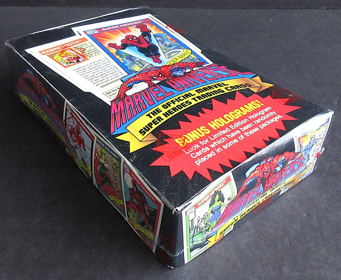 1990 Impel Marvel Universe Unopened Series 1 Box (BBCE)
