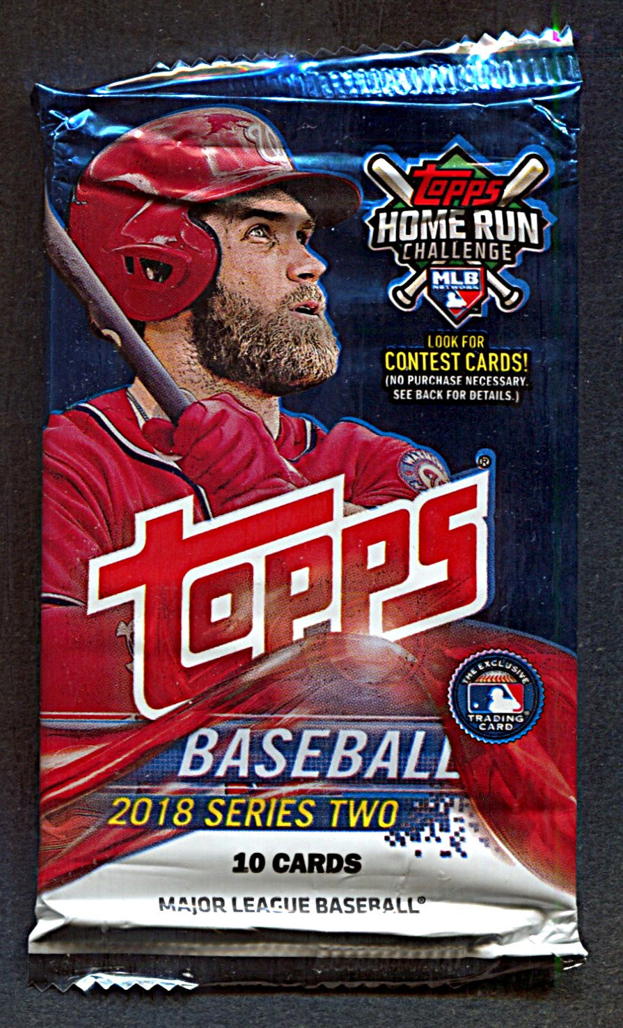 2018 Topps Baseball Unopened Series 2 Pack (10)